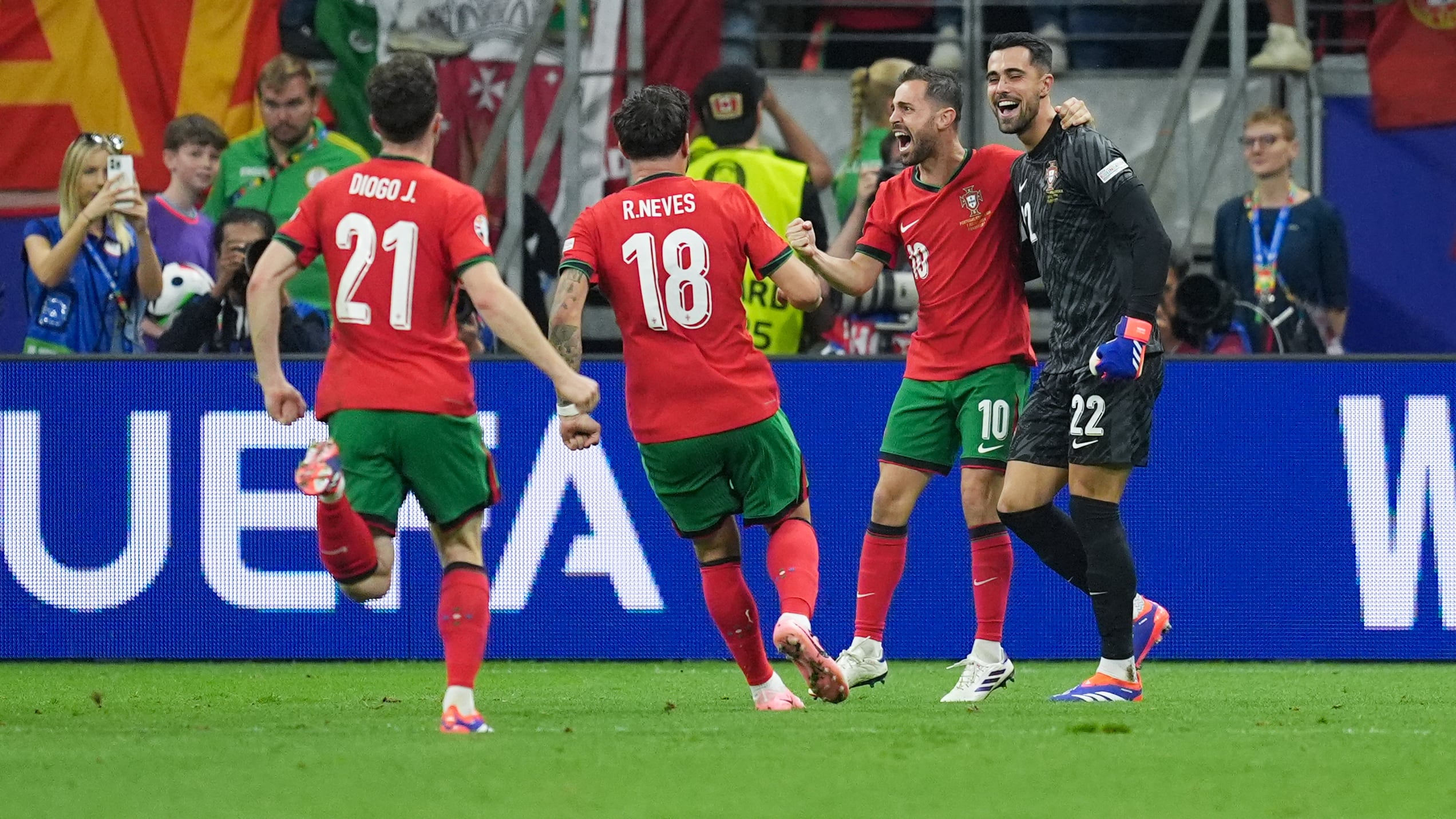 Portugal goalkeeper Diego Costa was the hero with three saves in the shoot-out