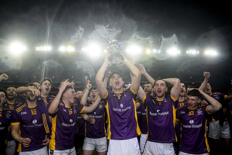 Kilmacud Croke's were crowned All-Ireland champions back in February after their controversial final victory over Derry champions Glen. Picture by Mark Marlow