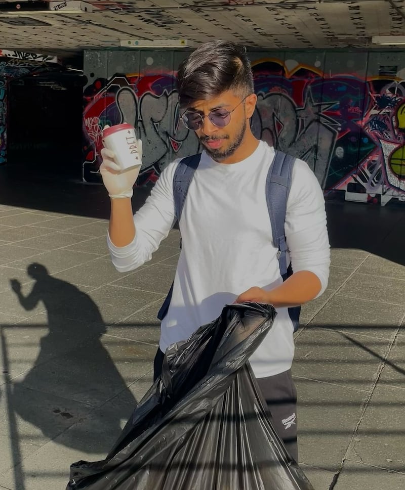 This summer Vivek Gurav completed a 30 day plogging challenge across 30 different areas of London