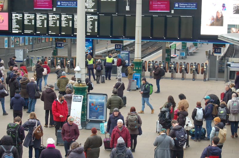 A reduced timetable has been in operation at ScotRail amid the pay dispute