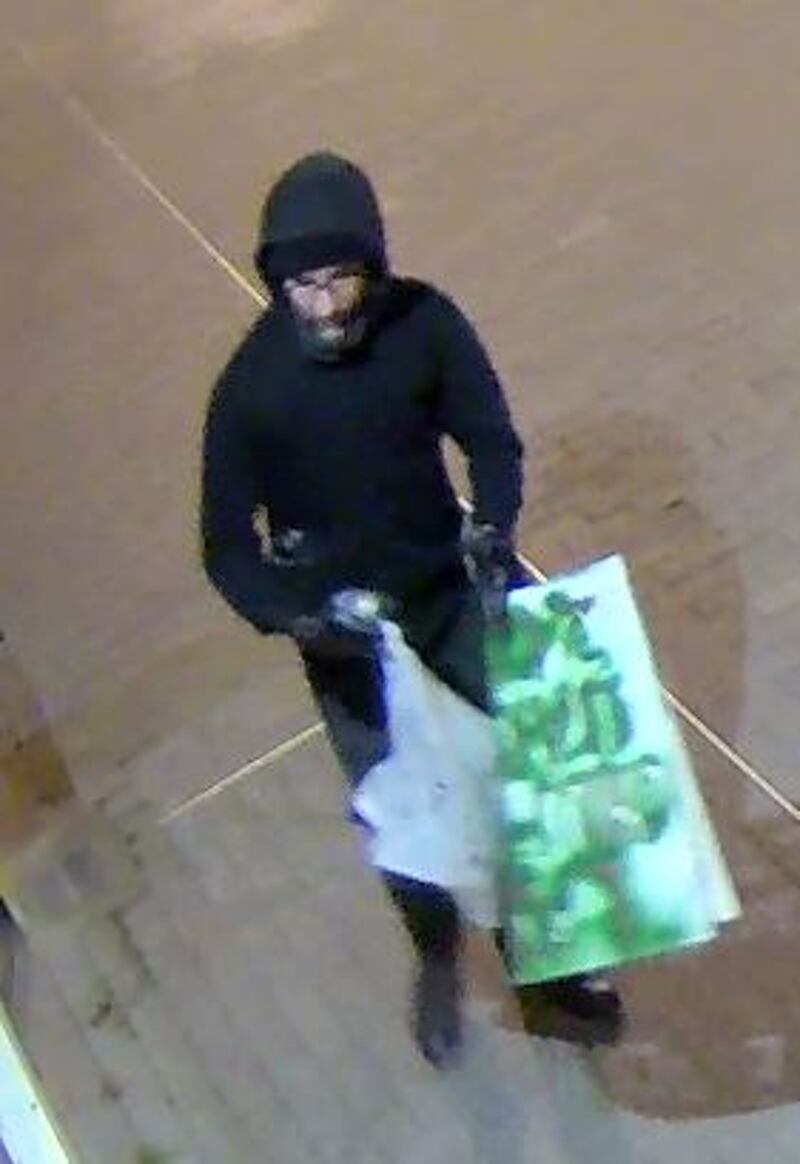 A CCTV image was issued by the Metropolitan Police of a person they wish to speak to in connection with the attack