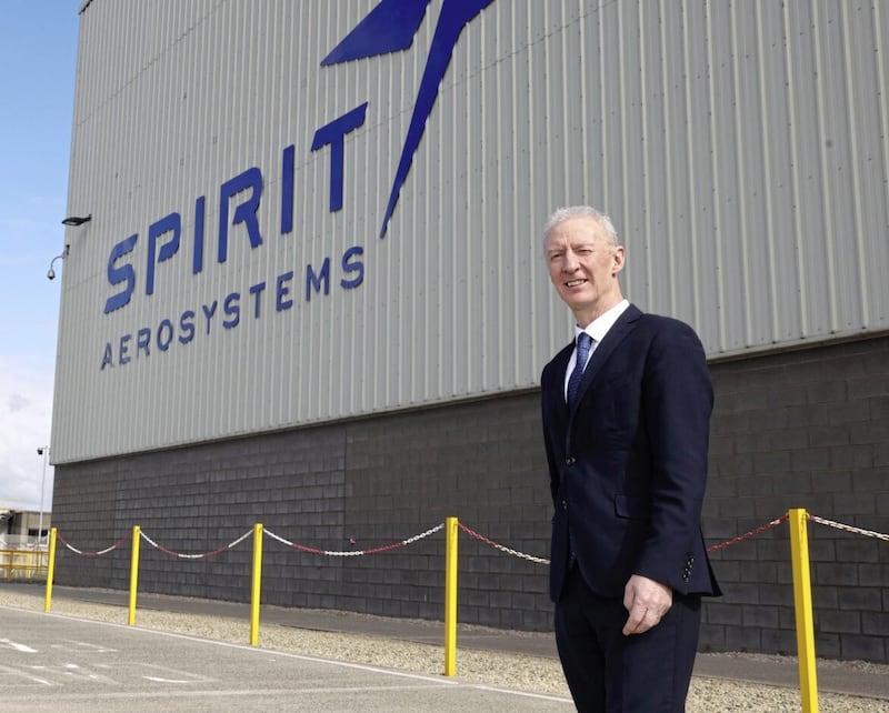 Michael Ryan, vice president and general manager of Spirit AeroSystems in Belfast 