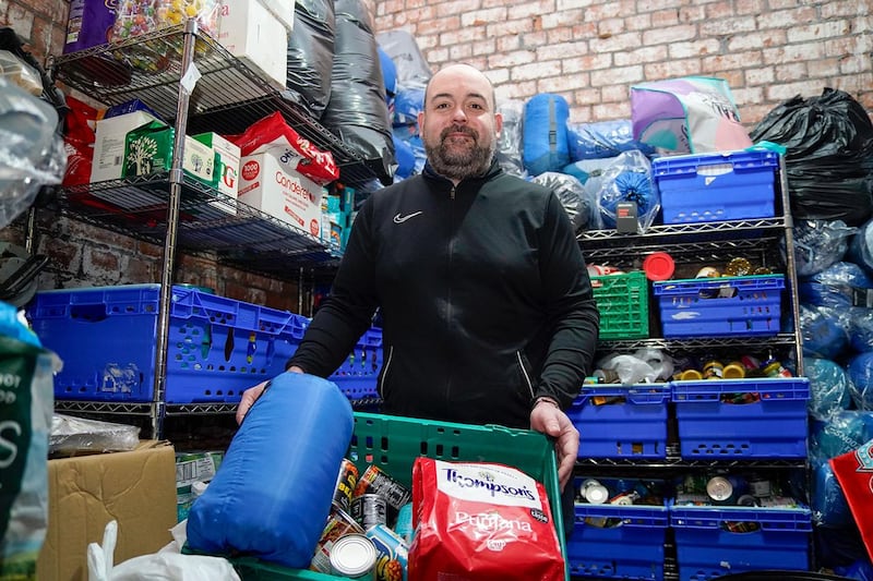 Paul McCusker prepares for a busy Christmas at the People's Kitchen