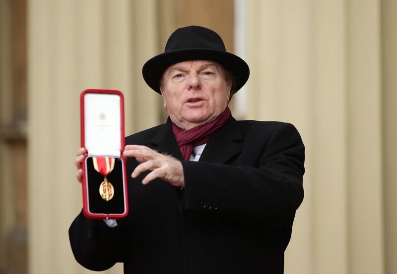 Sir Van Morrison was knighted in 2016