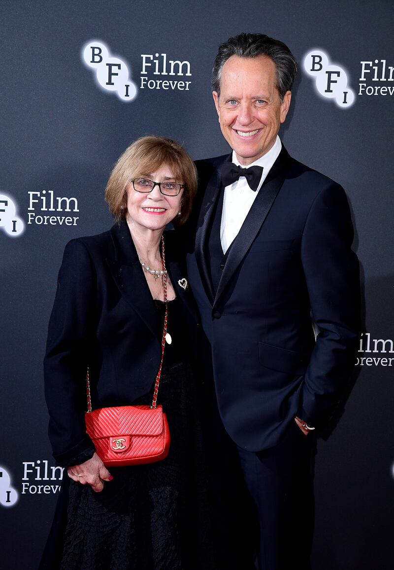 Richard E Grant and Joan Washington