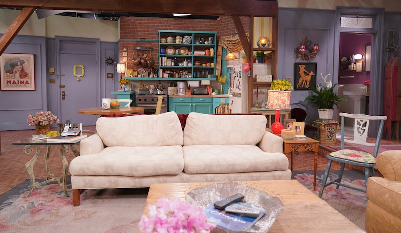 Friends: The Reunion set (Terence Patrick/HBO Max)