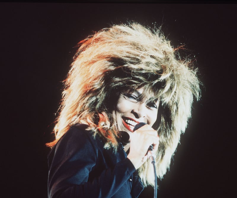 American rock star Tina Turner