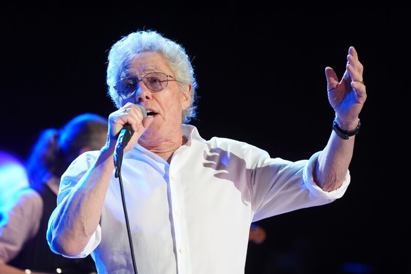 Roger Daltrey during his 2024 celebration of 24 Years of gigs for the Teenage Cancer Trust, at the Royal Albert Hall in London