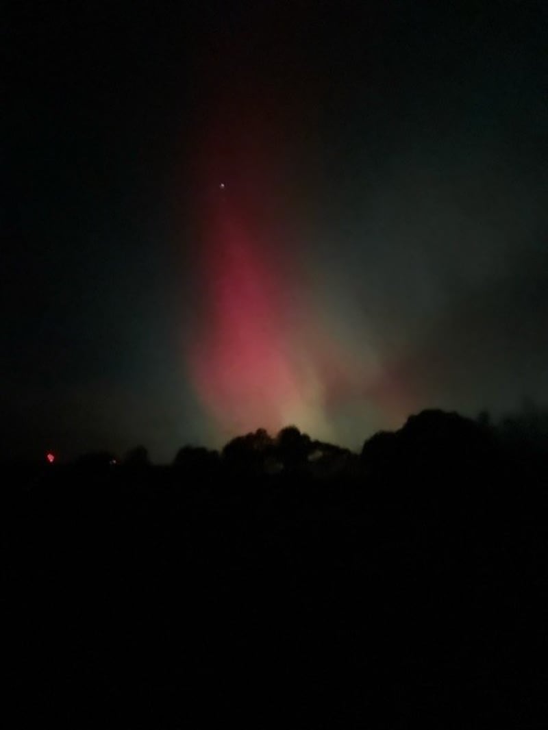 Northern Lights Glenullin, County Derry. Credit: Eugene Hasson