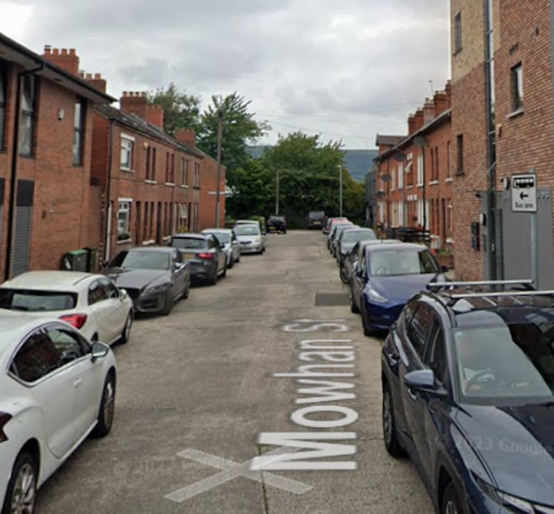 Mowhan Street, south Belfast. PICTURE: GOOGLEMAPS