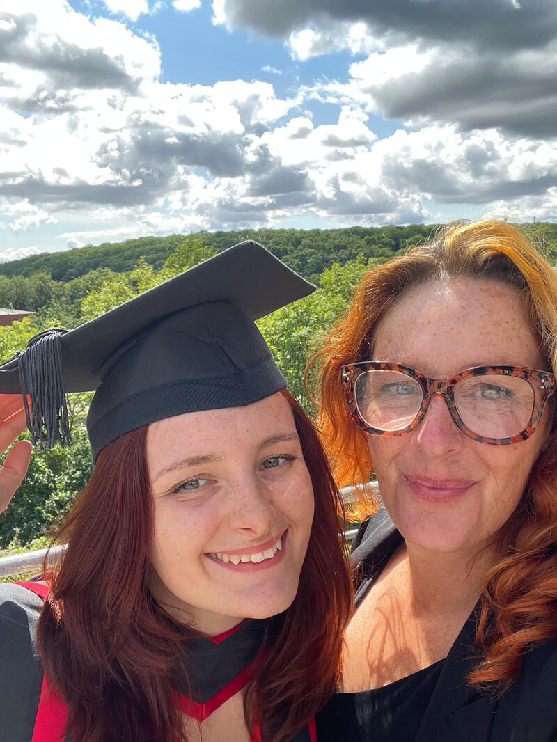 Daisy Cadet with her mother Ashleigh (Daisy Cadet)