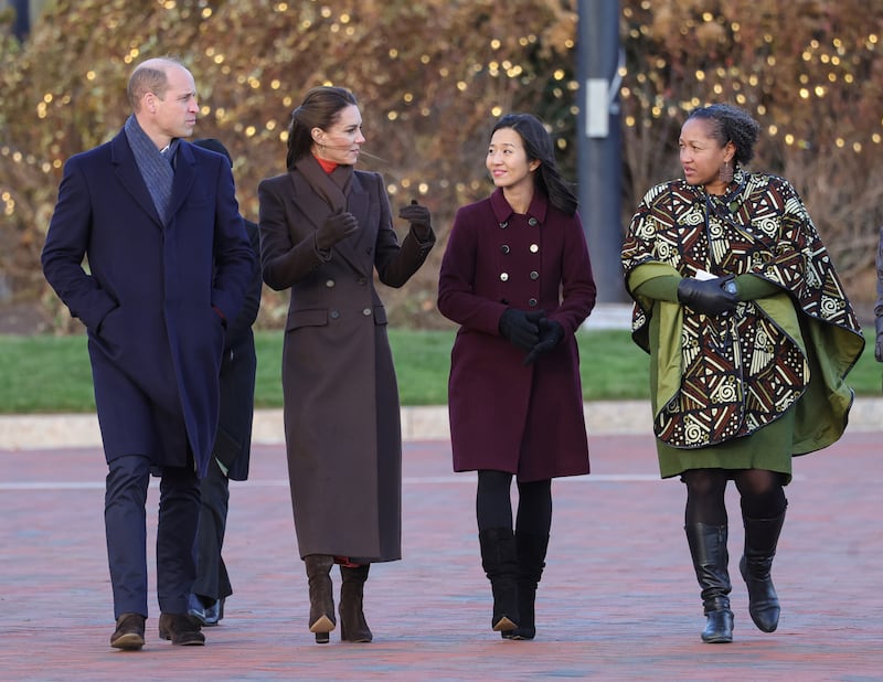 The Princess wore the Alexander McQueen coat during a chilly trip to North America in 2022