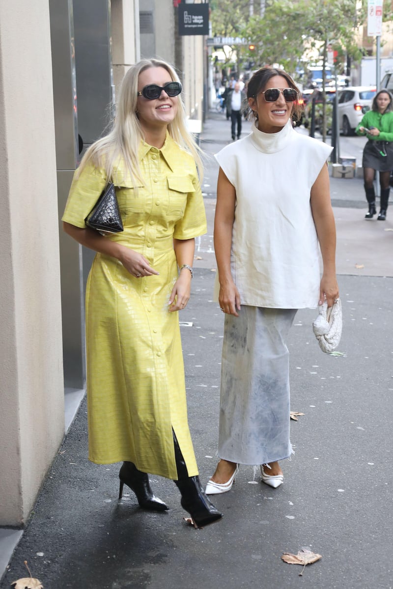 Monochromatic yellow looks have been spotted on the streets of London, Paris and Milan