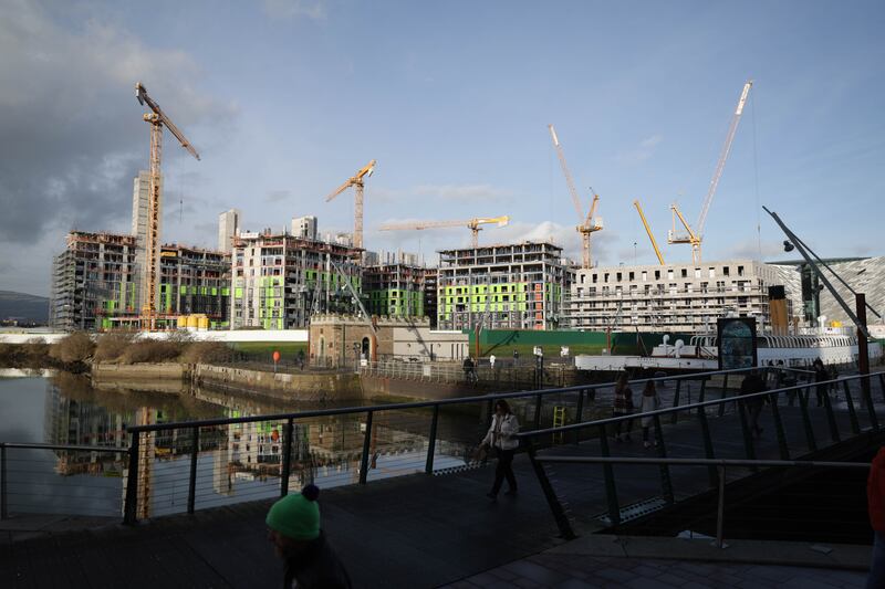 The Loft Lines apartment development, which is due for completion in the summer of 2026. It includes a mixed tenure of 778 homes.