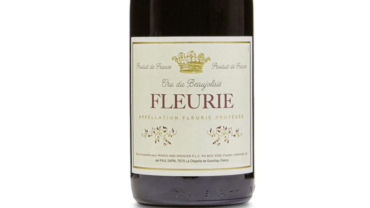Fleurie 2018, Beaujolais, France (&pound;10, Marks &amp; Spencer) 
