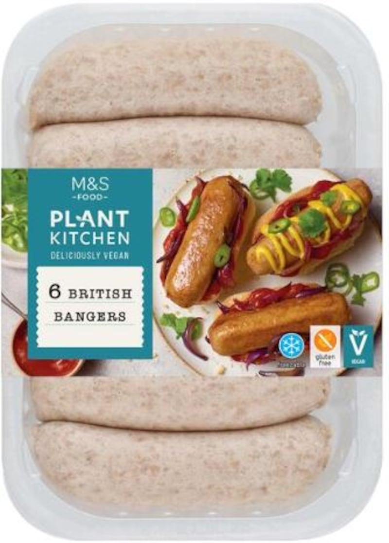 M&S Plant Kitchen Vegan 6 British Bangers