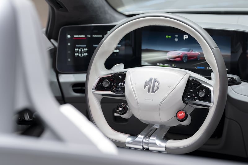 MG Cyberster GT - interior