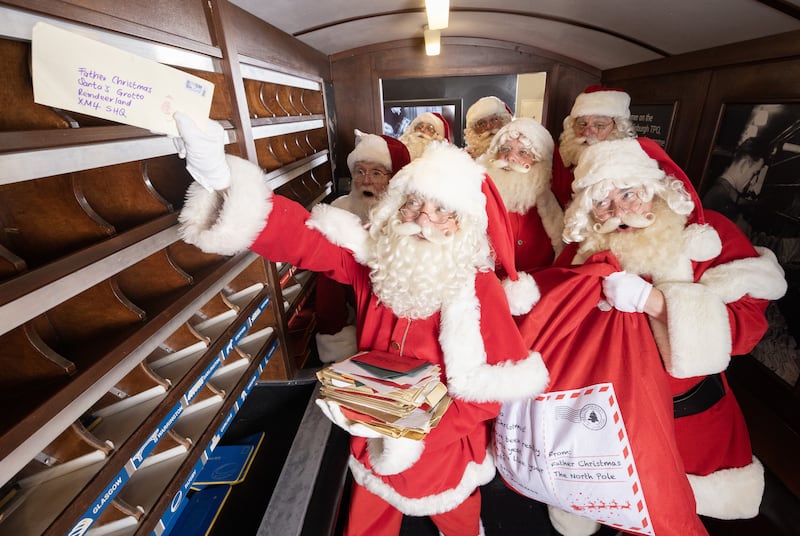 This year’s Santa School took place at London’s Postal Museum