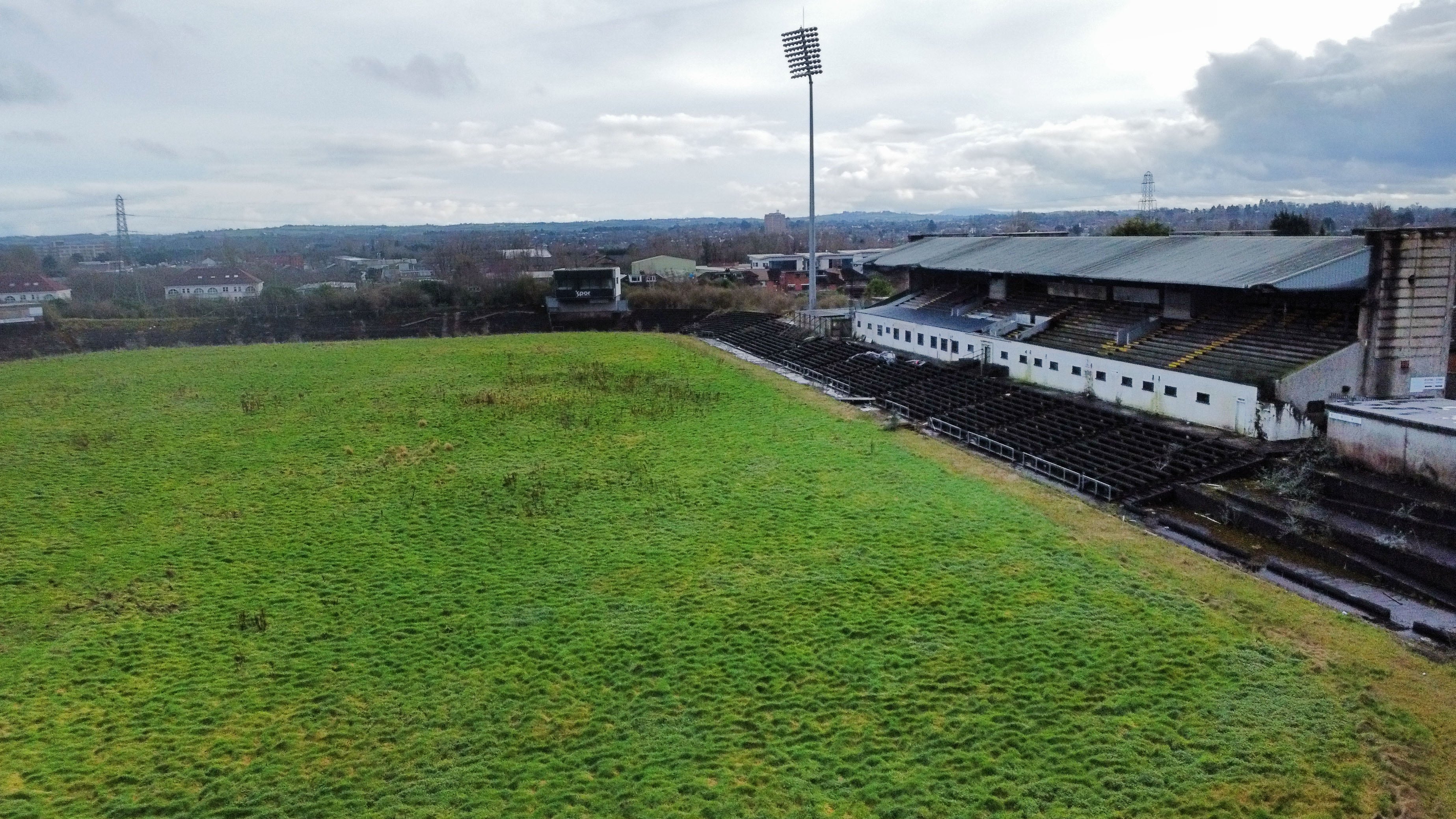 Casement Park in Belfast , Ulster GAA ha announced that it will commence necessary maintenance and pre-enabling works ahead of the Development works for the new Casement park.
PICTURE COLM LENAGHAN