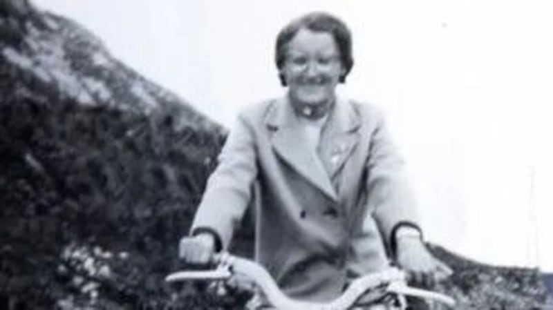 Mrs Druce used to enjoy days out to Bundoran on her Honda 50 motorcycle.