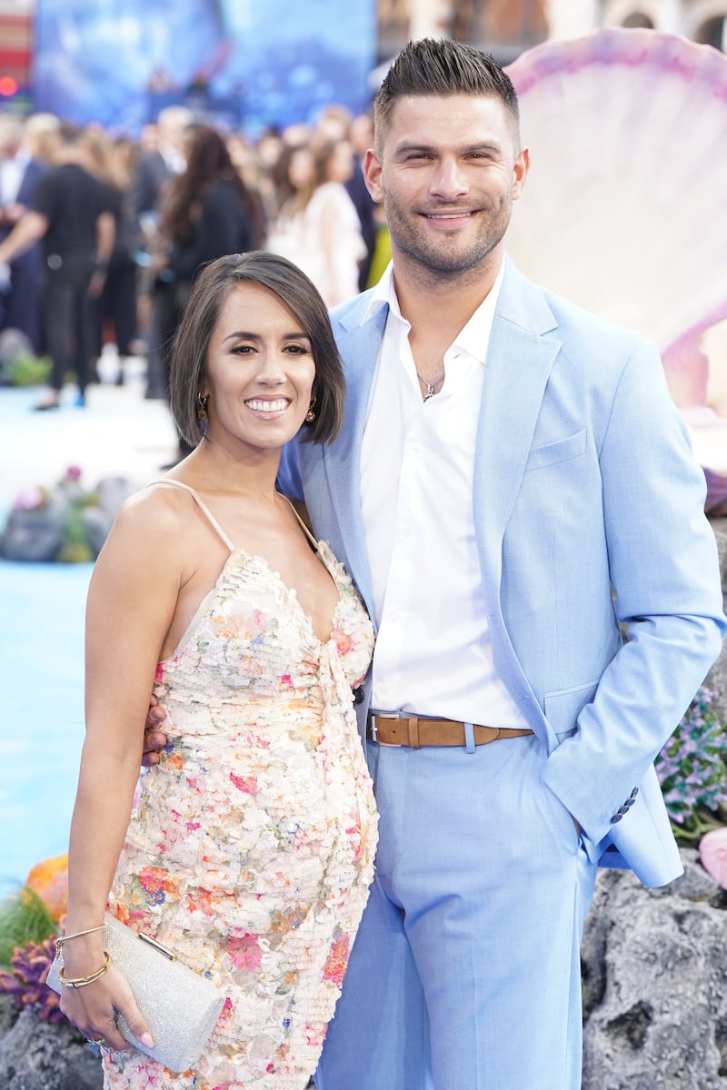 Janette Manrara and her husband Aljaz Skorjanec