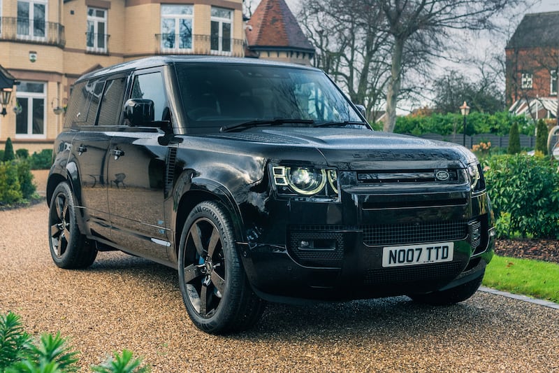 A very rare Defender V8 Bond Edition is also in the same sale. (Iconic Auctioneers)
