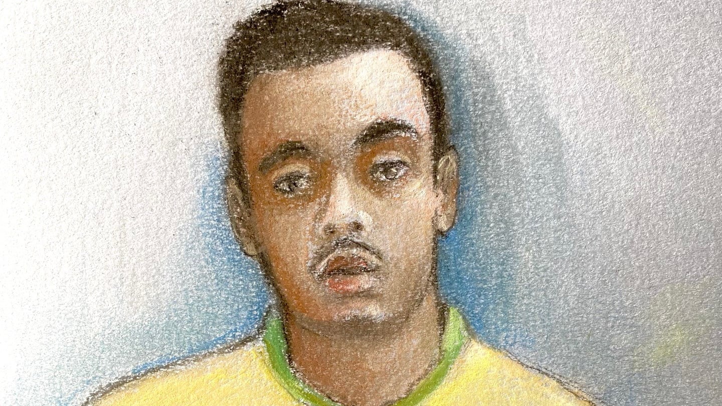 Nasen Saadi, from Croydon, is accused of murdering Amie Gray at Durley Chine Beach last month