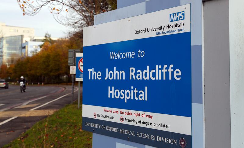 The John Radcliffe Hospital in Oxford