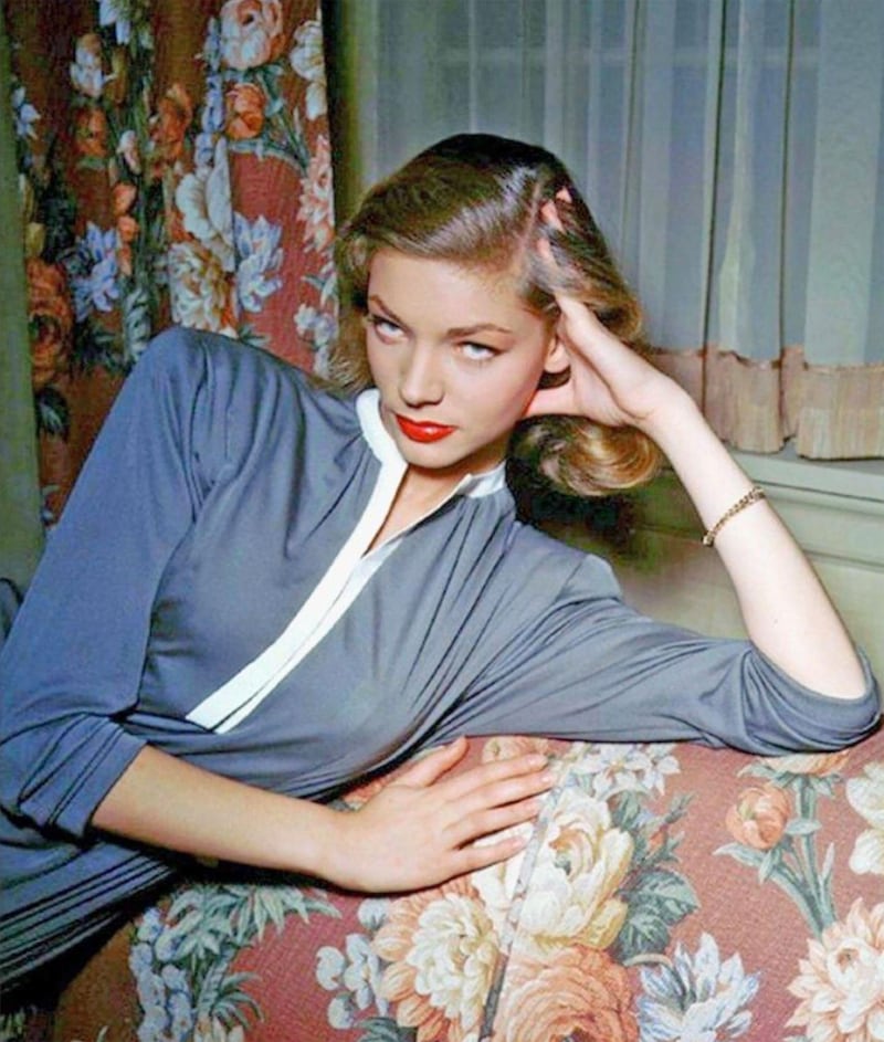 Lauren Bacall pictured in 1945