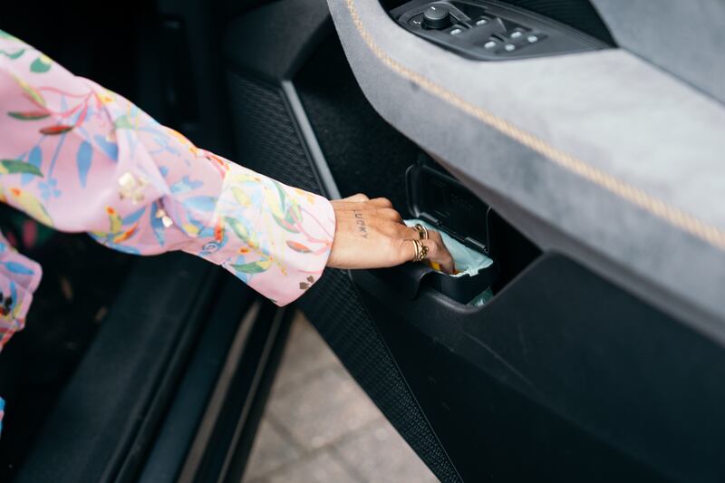 Skoda models feature a handy bin in the door pockets