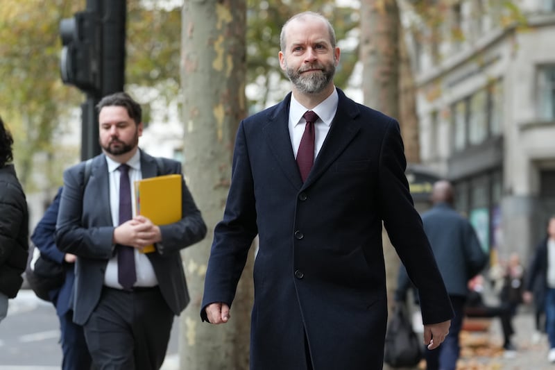 Business Secretary Jonathan Reynolds gave evidence to the inquiry on Monday