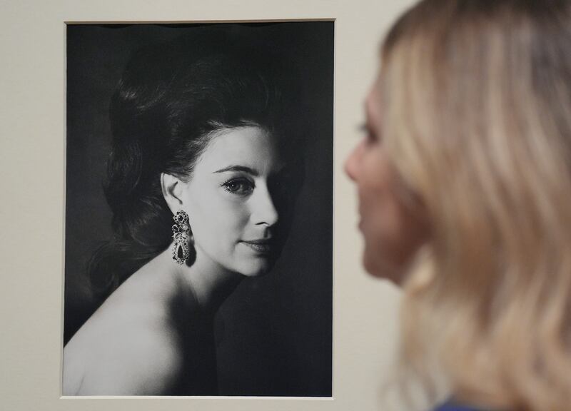 A portrait by Lord Snowdon of Princess Margaret, 1967