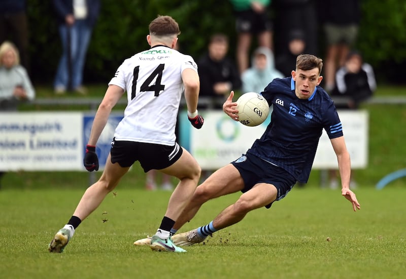 Gavin Potter scored Killyclogher's first half goal as the eventual winners raced into a seven-point lead. Picture: Oliver McVeigh