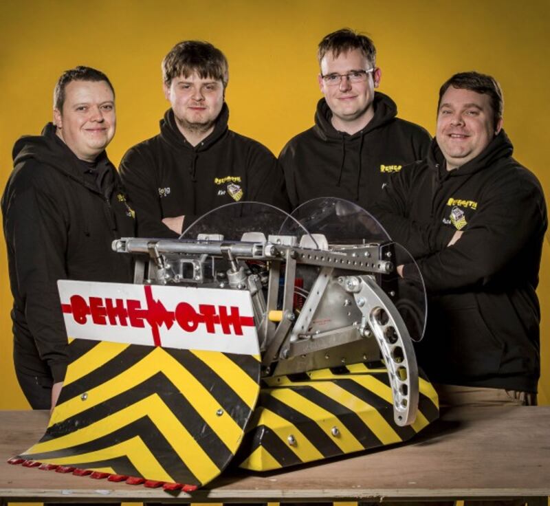 Team Behemoth from Robot Wars (BBC/Mentorn Media Scotland/Alan Peebles)