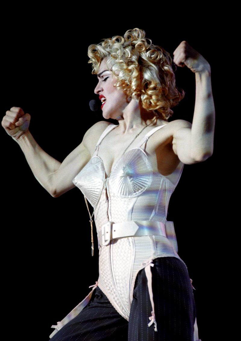 Madonna in cone bra