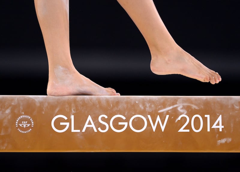 Glasgow 2014 signage during the 2014 Commonwealth games