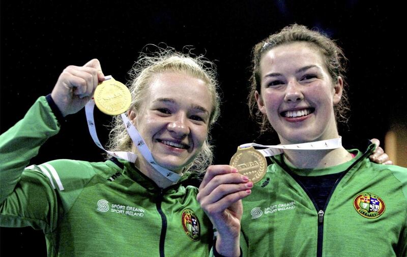 The Irish Athletic Boxing Association has opted to boycott competitions run by the International Boxing Association. Ireland returned from last year&#39;s women&#39;s Worlds with two gold medals, courtesy of Amy Broadhurst and Lisa O&#39;Rourke. Picture by INPHO 