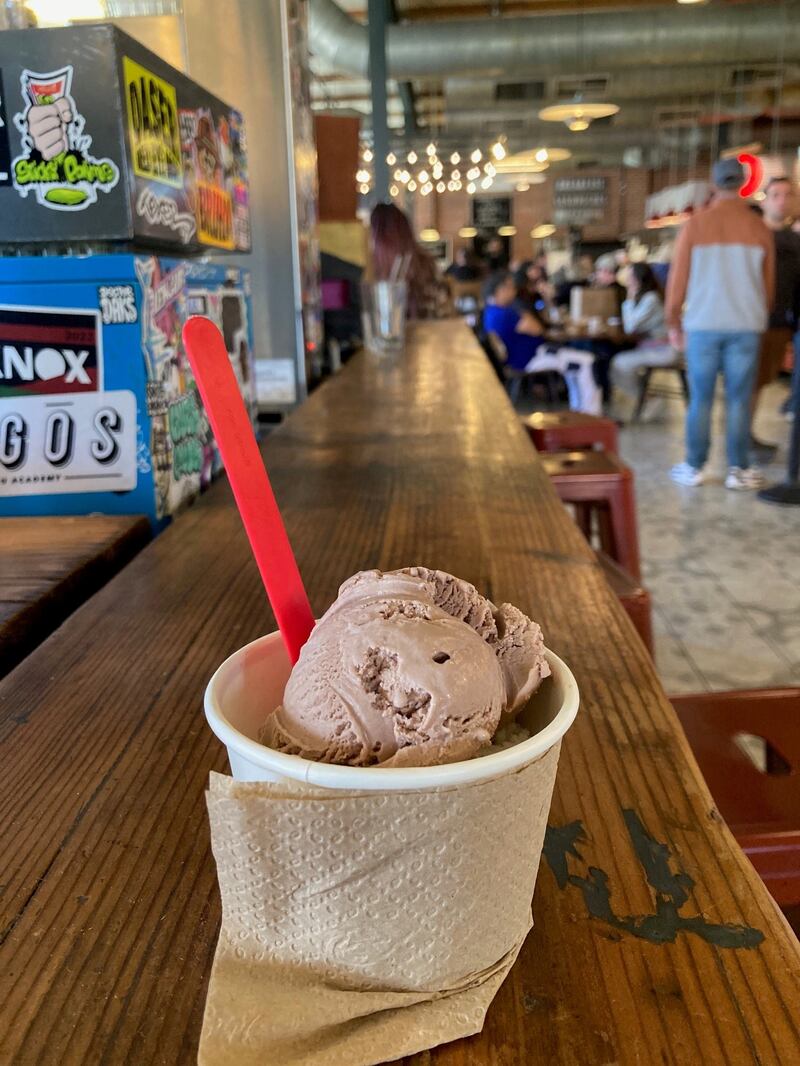 Smore ice cream at Denver Central Market