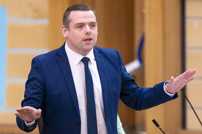 Douglas Ross said the future of the UK ‘is under threat’ from the SNP