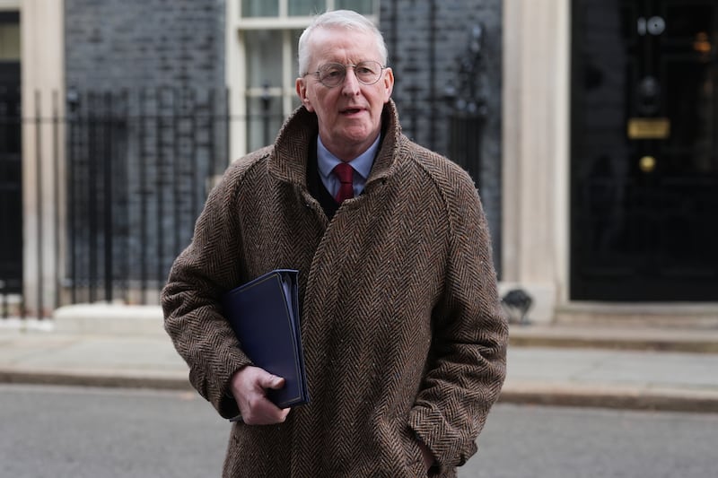 Northern Ireland Secretary Hilary Benn