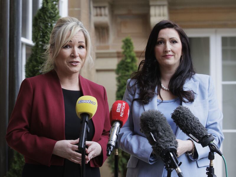 Northern Ireland First Minister Michelle O’Neill and deputy First Minister Emma Little-Pengelly will attend the council meeting