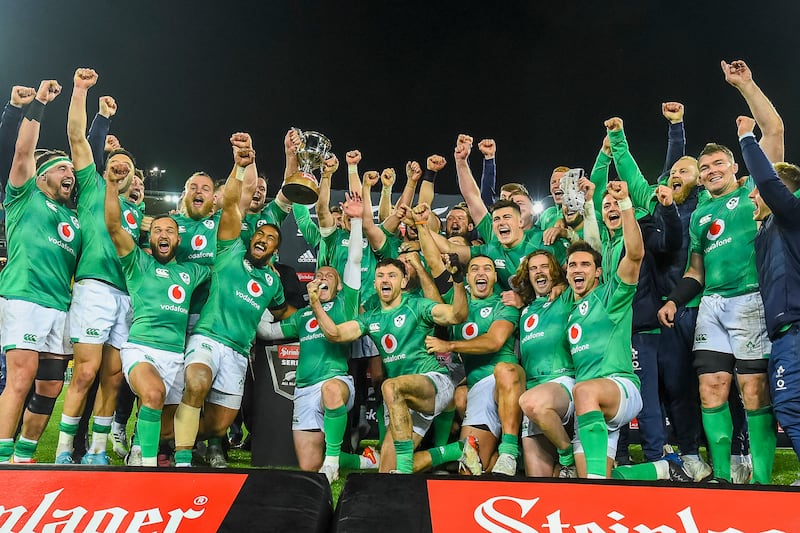 Ireland celebrate