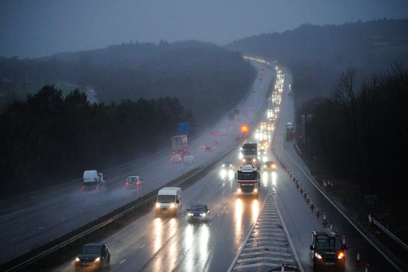 Travel disruption is possible as heavy downpours are expected across central Scotland, with a Met Office yellow weather warning for rain running on Friday between 2am and 9am