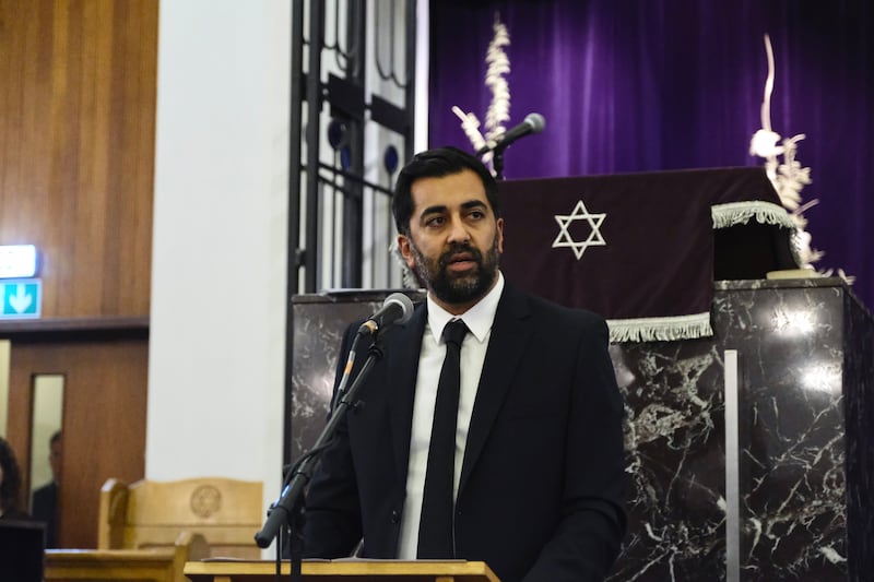 Humza Yousaf said he feared community tensions would rise amid the conflict