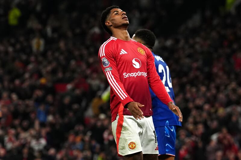 Marcus Rashford is enduring a difficult season