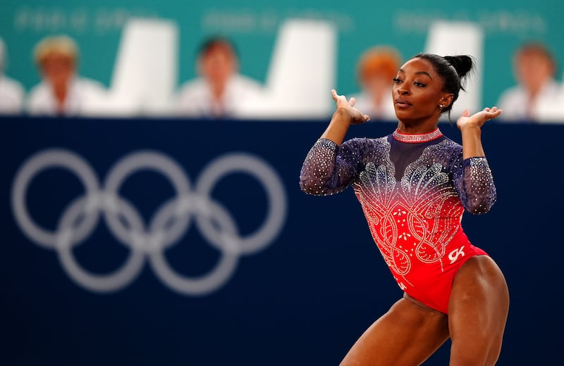 Simone Biles also mentioned ‘manifesting’ her success at the Paris Games