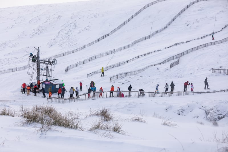 The Cairngorms National Park is popular with tourists