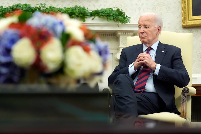 President Joe Biden had launched a crackdown on asylum seekers crossing the US-Mexico border (AP Photo/Mark Schiefelbein)