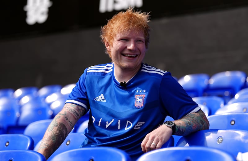 Sheeran bought a minority stake in the club in August