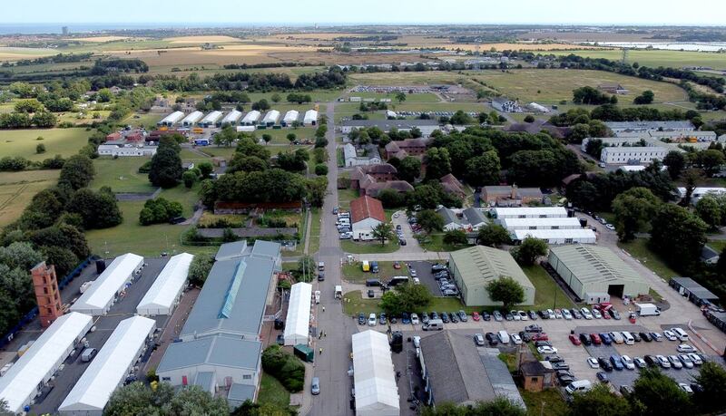 Mr Neal warned, in June last year, that the Manston migrant processing centre in Kent could return to ‘unacceptable conditions’ of overcrowding